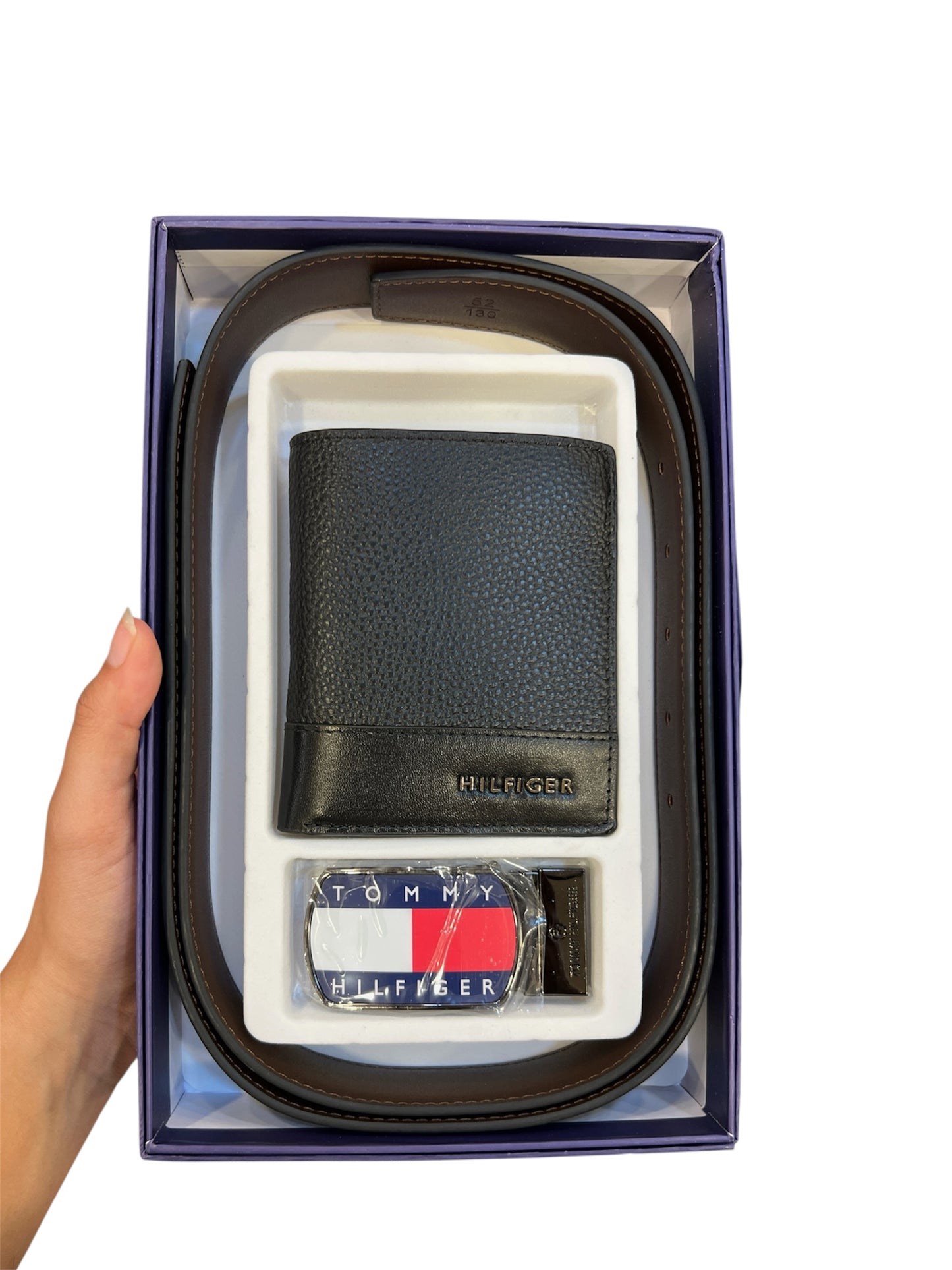TOMMY WALLET&BELT BOX