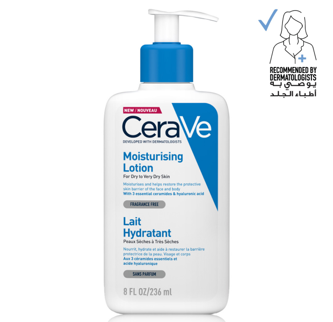 Cerave Daily Moisturizing Dry & Very
Dry Skin Lotion 236ml