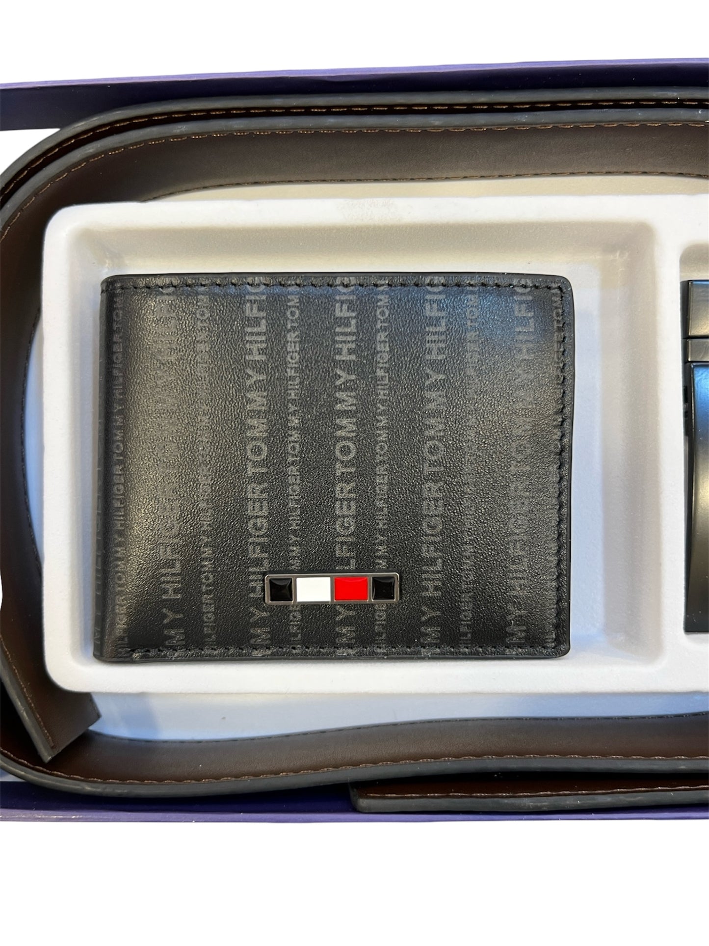 TOMMY WALLET&BELT
