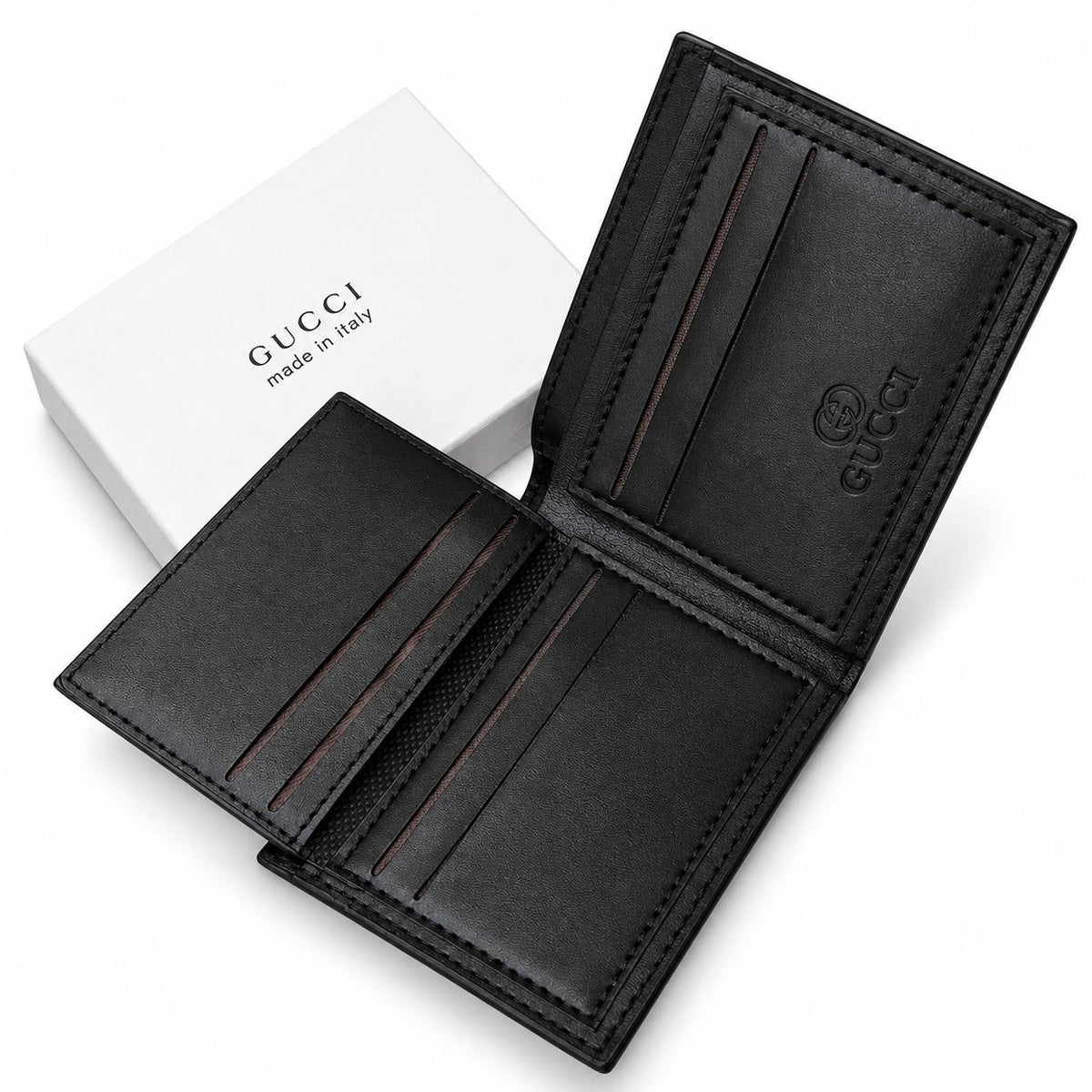 Gu-cci Black Wallet