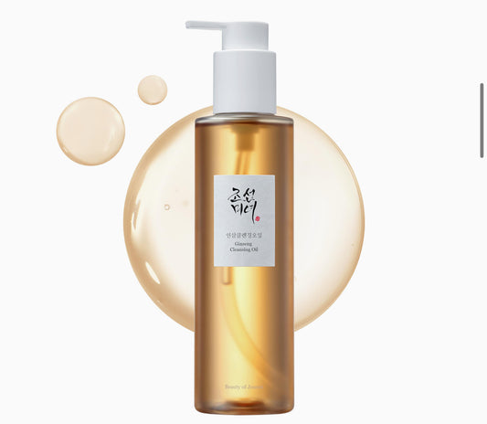 Beauty of Joseon Ginseng Cleansing Oil Waterproof Makeup Remover for Sensitive, Acne-Prone Facial Skin. Korean Skin Care for Men and Women, 210ml, 7.1 fl.oz