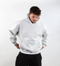 Light Grey basic hoodie