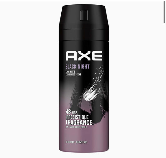 Axe Body Spray for Men Black Night 150ML