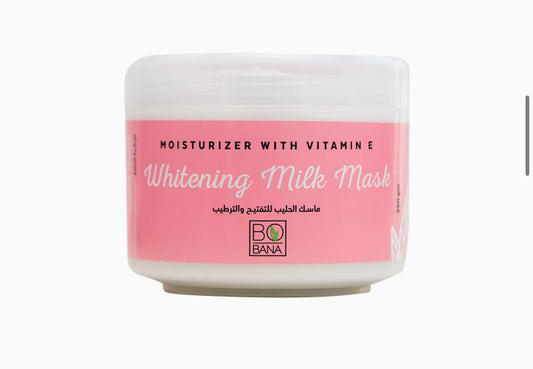 Bobana whitening milk mask, with vitamin e 250gm