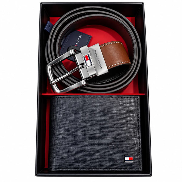 Tommy Wallet & Belt Set