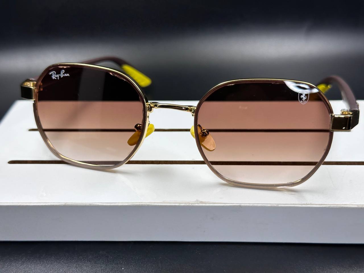 Elegant brown sunglasses