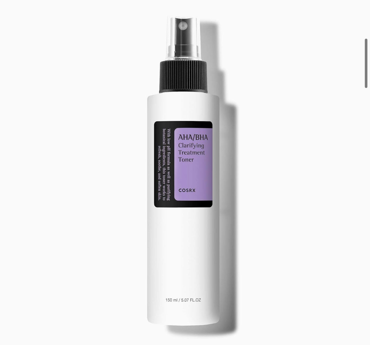 COSRX aha/bha clarifying treatment toner