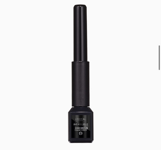 L’Oréal Paris L'Oréal Paris Infallible Grip 24H Vinyl Liquid Liner, Black, Liquid Eyeliner with Soft and Flexible Applicator