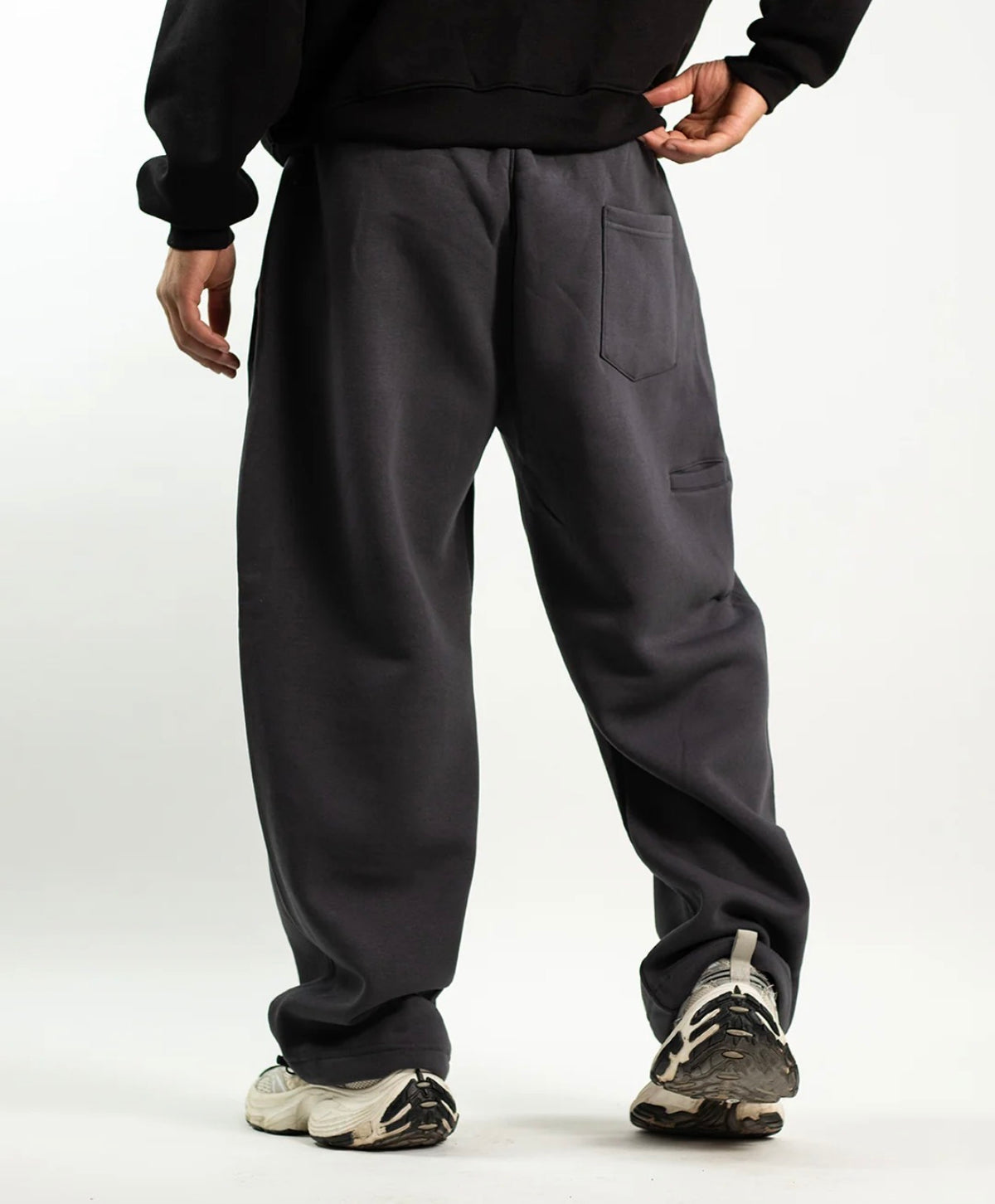 BALLON PANTS-DARK GREY