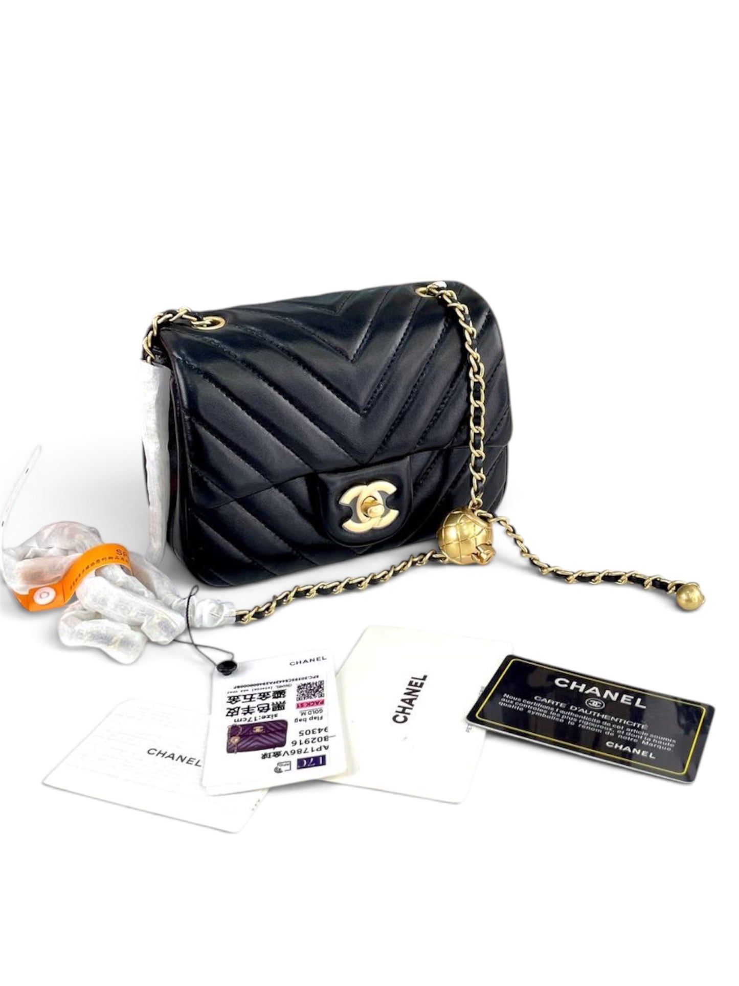 Chanel black bag