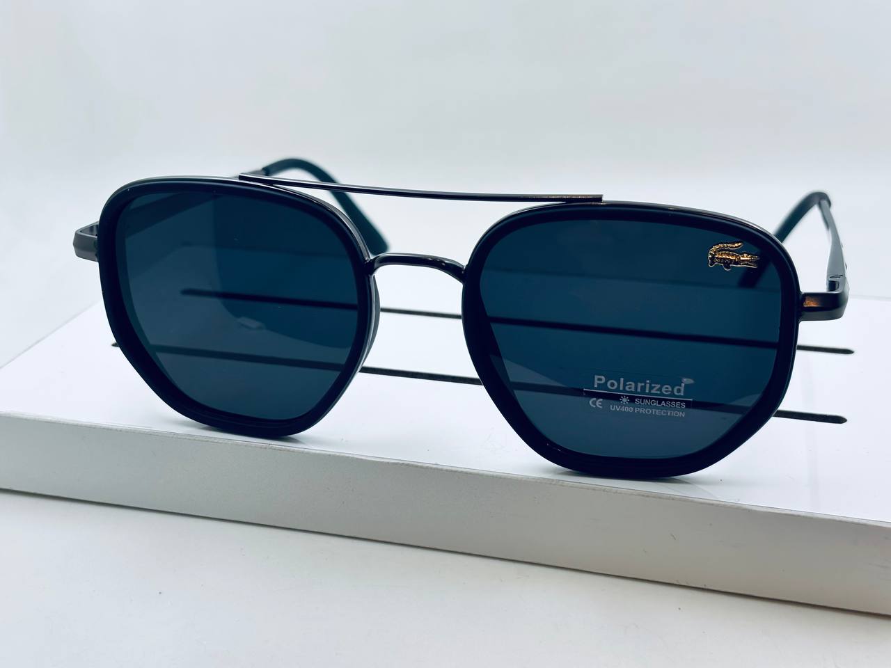 La.coste black sunglasses