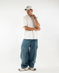 BALLOON DENIM - BLUE