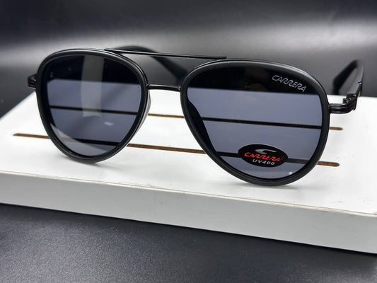 Carr-era black sunglasses