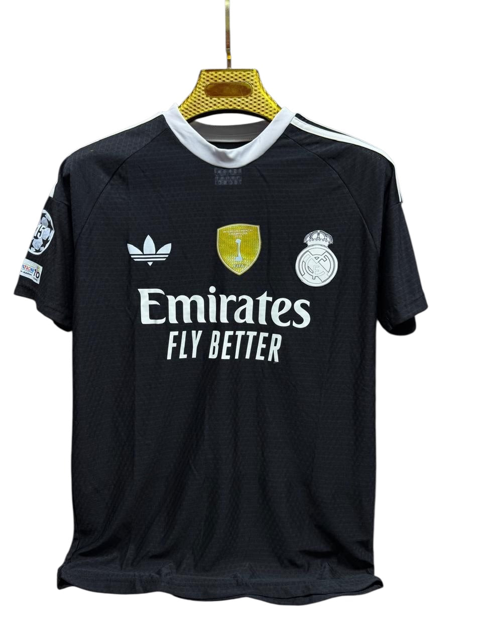 Black Real Madrid Tshirt