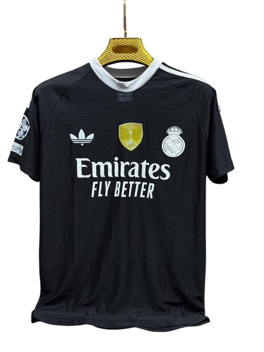 Black Real Madrid Tshirt