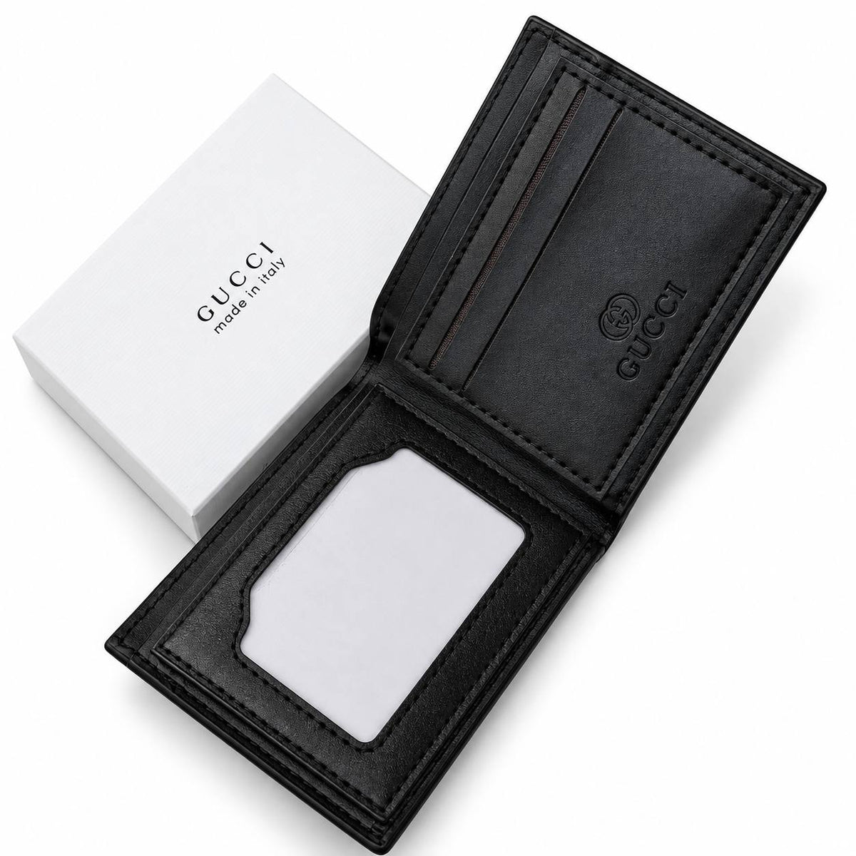 Gu-cci Black Wallet
