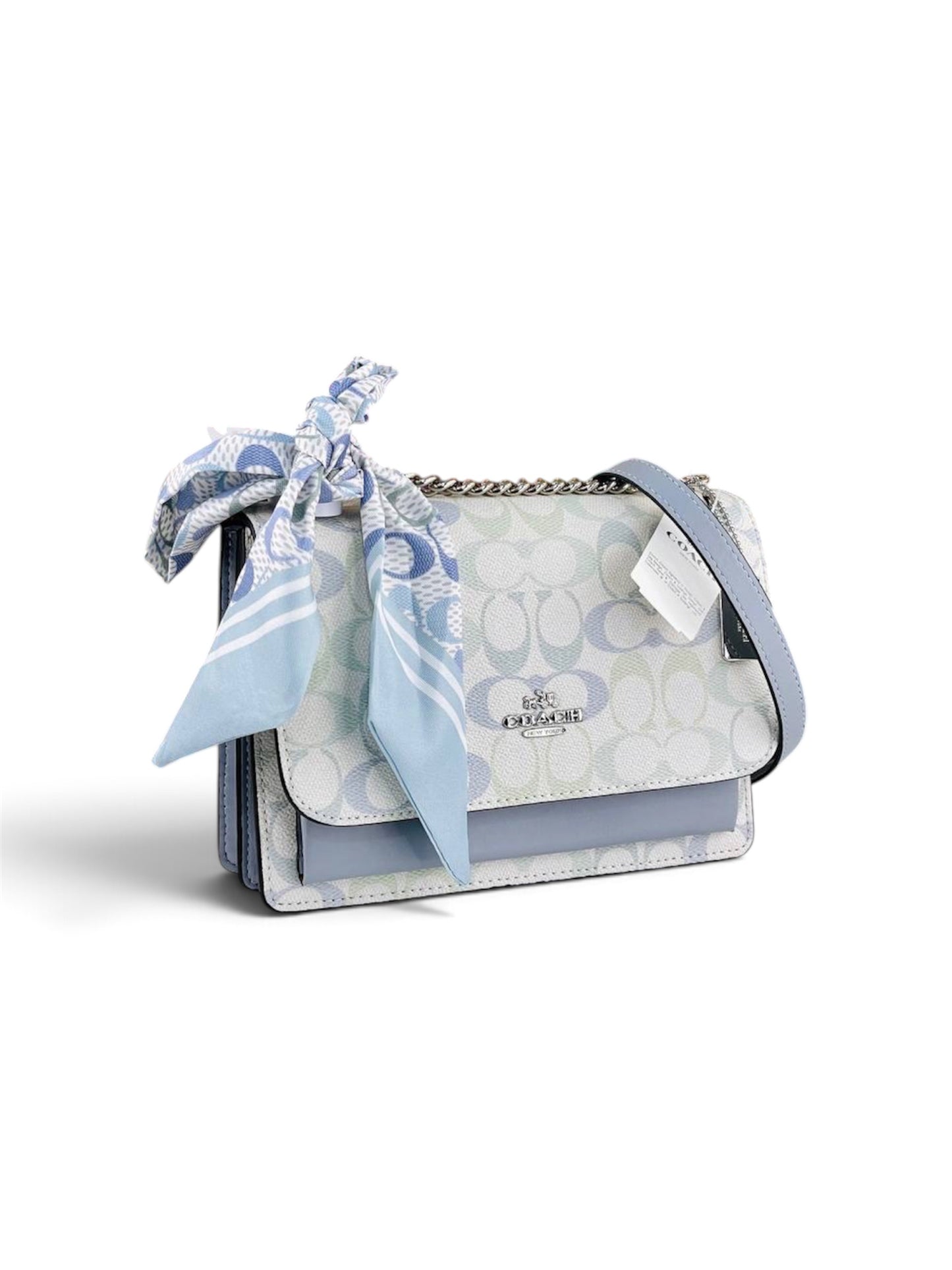 Co-ach babyblue cross bag