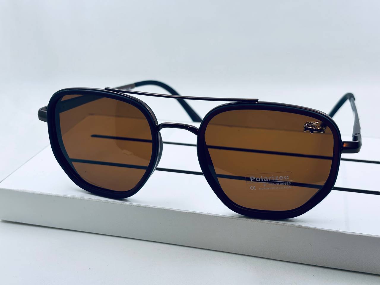 La.coste brown sunglasses