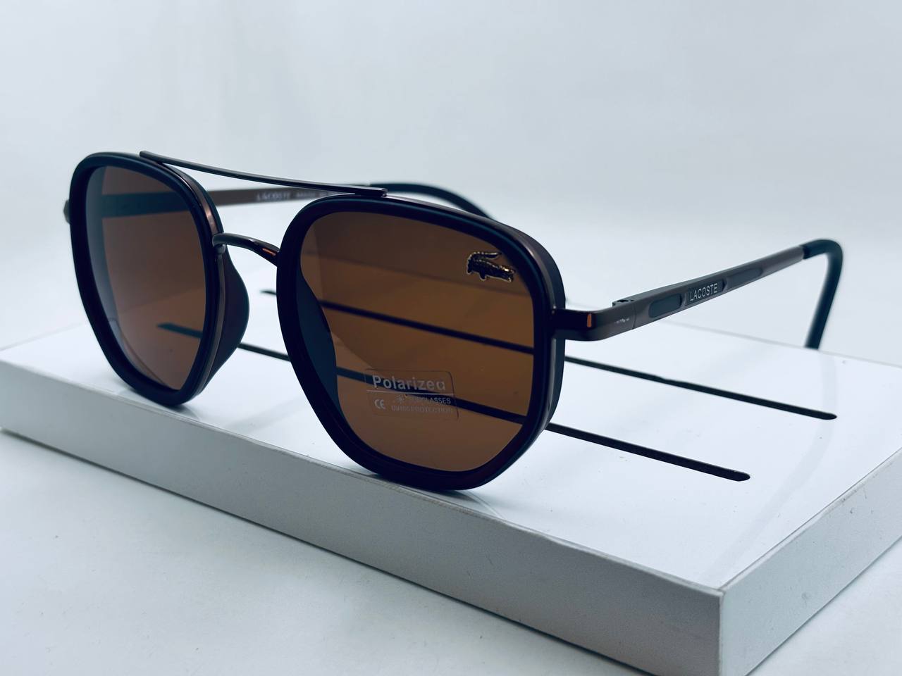 La.coste brown sunglasses