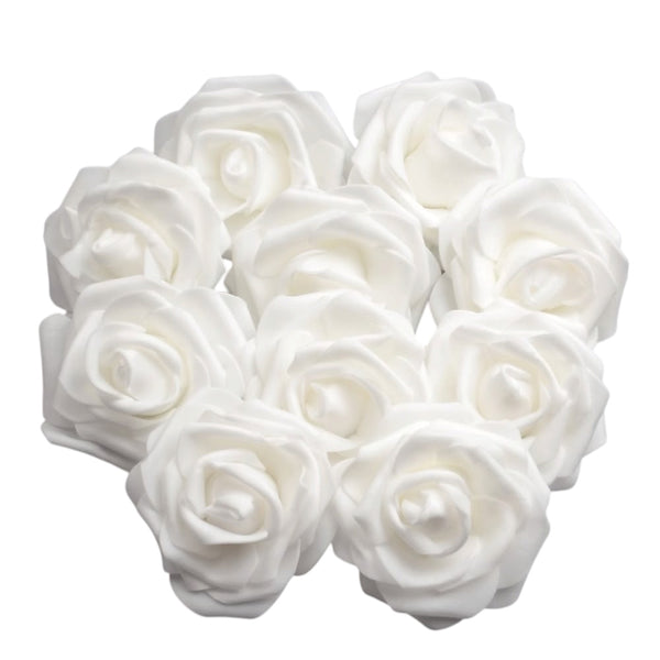 White flowers (8p)