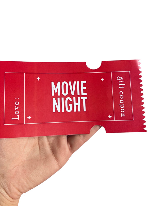 Movie night coupon