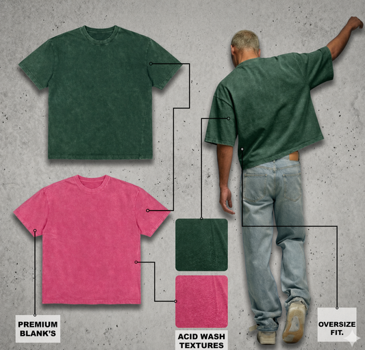 Washed color T-shirt