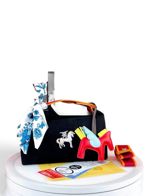 Hermes black bag